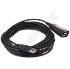USB, Extension cable, Male to Female, 5m 